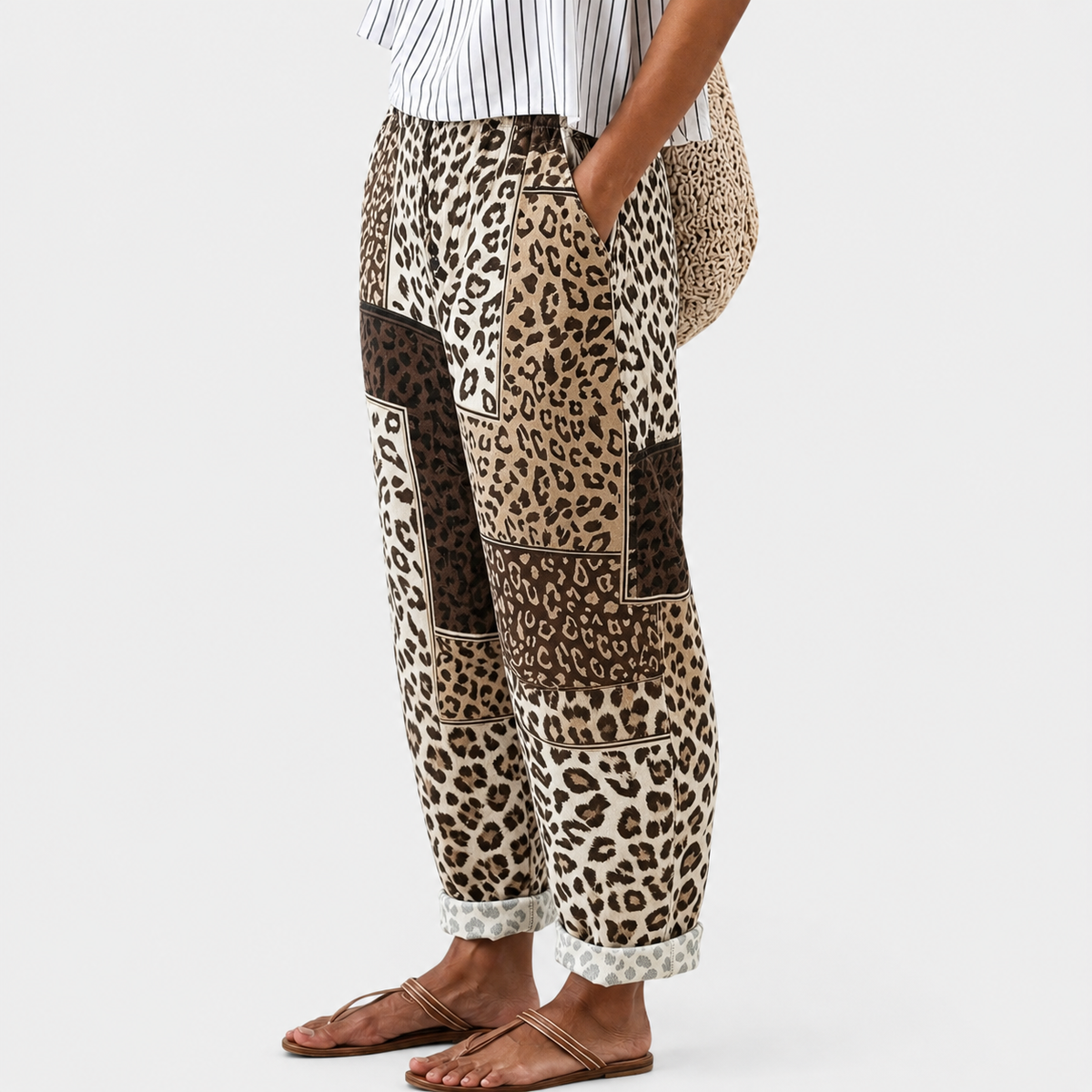 Pantalon Confort Estilo Safari