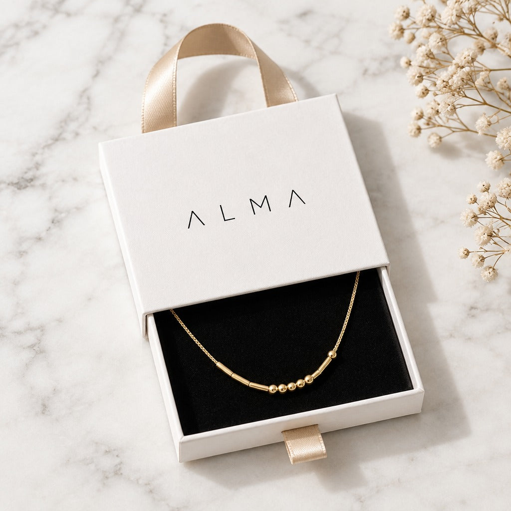 Collar Código Morse Personalizado