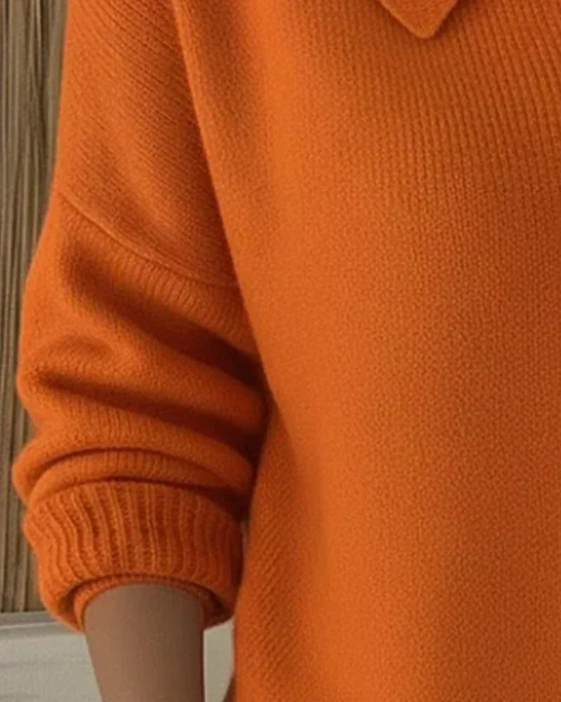 Velia | Cardigan avec Col à Chemise