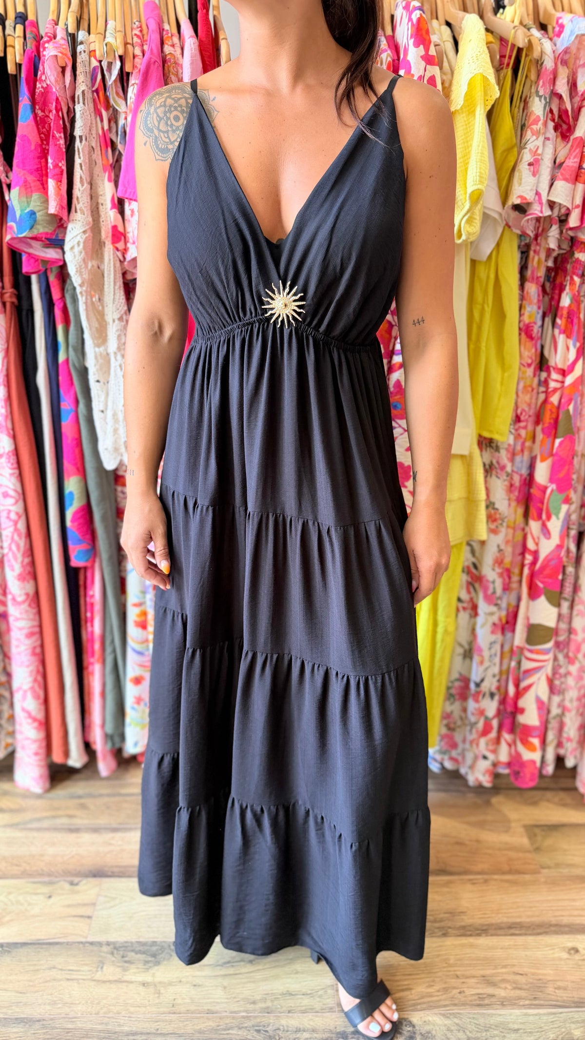 Vêtements longue Soleil noir Curvy