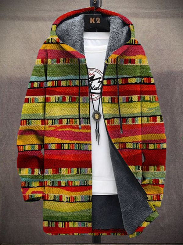ALDEN | Veste à capuche au motif artistique