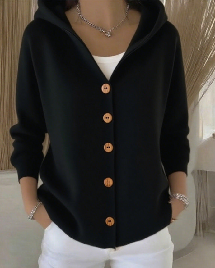 Rosetta | Cardigan à Capuche