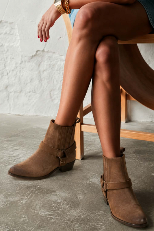 Anaïs™ | Bottines Western en Suède