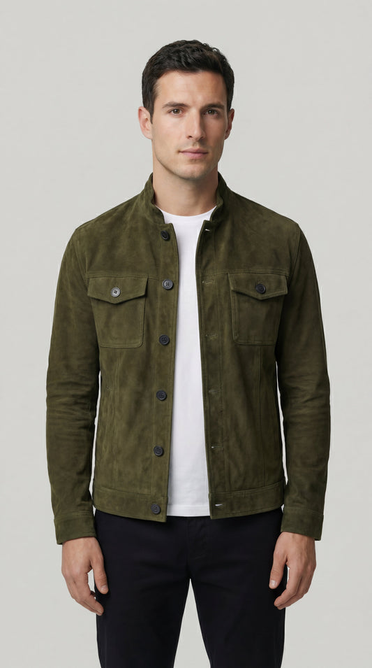 Miguel | Sobrecamiseta en daim