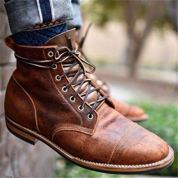 Bronx | Bottes de cuir robustas pour homme