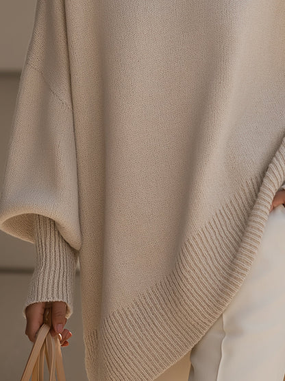 Ludovica | Pull Oversize avec Décolleté Large