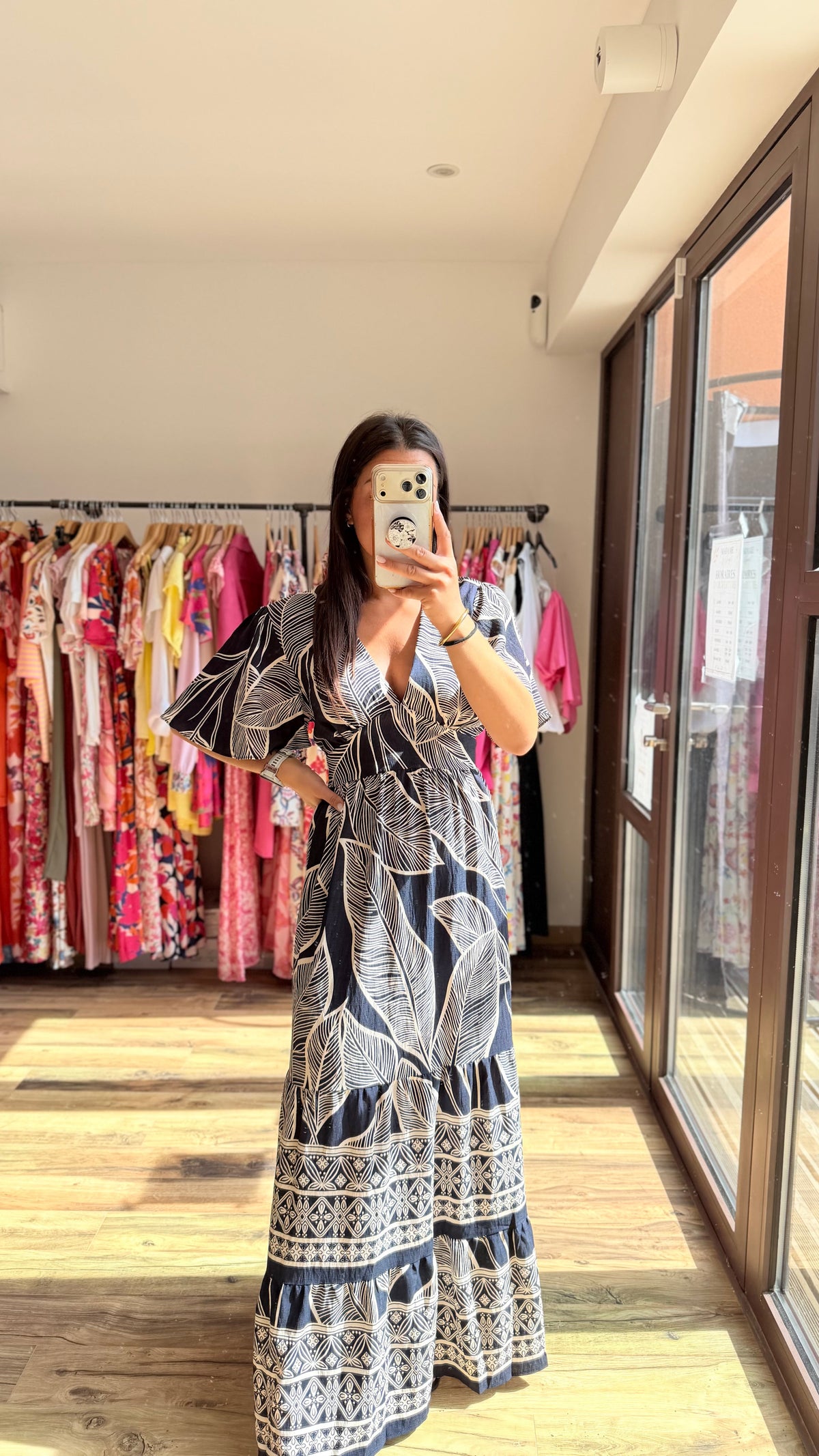 Vêtements longue Julya Curvy Marine