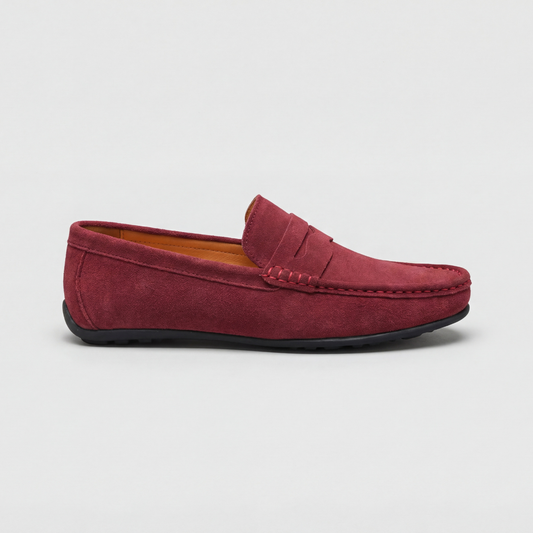 Lurano | Mocassins rétro en daim