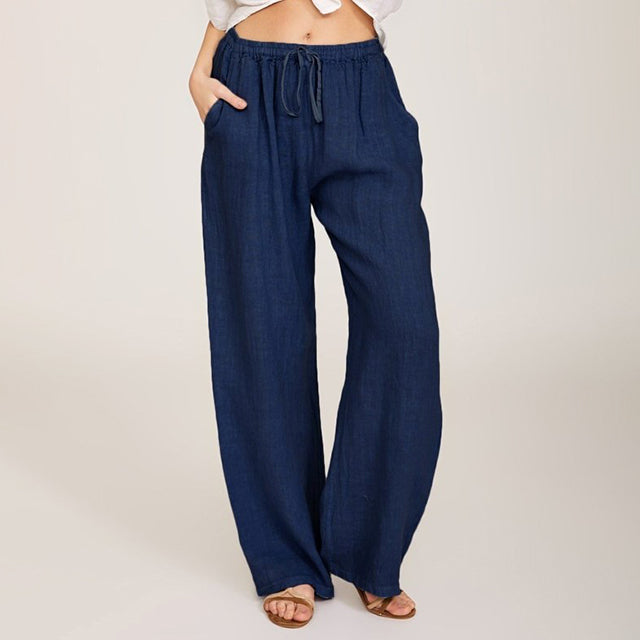 Enara - Pantalon à Cordon Confortables