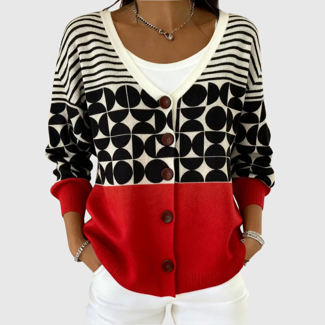 Matilde | Veste en maille à boutons
