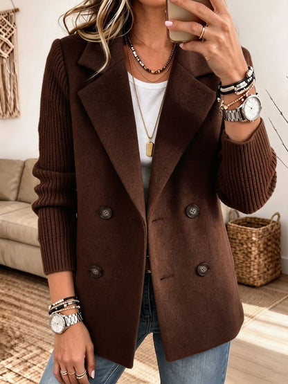 Claire | Blazer Élégant avec Manches en Maille