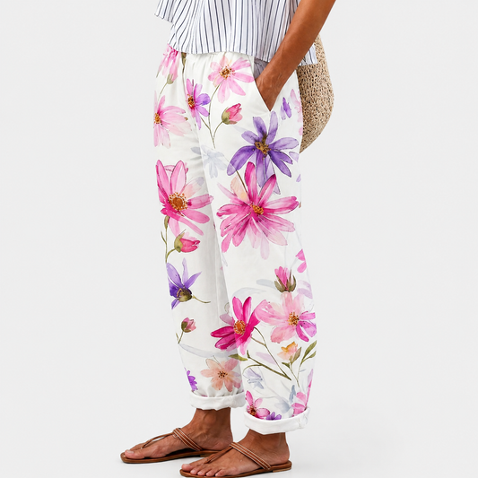 Pantalon de Jardin Fleuris Confort