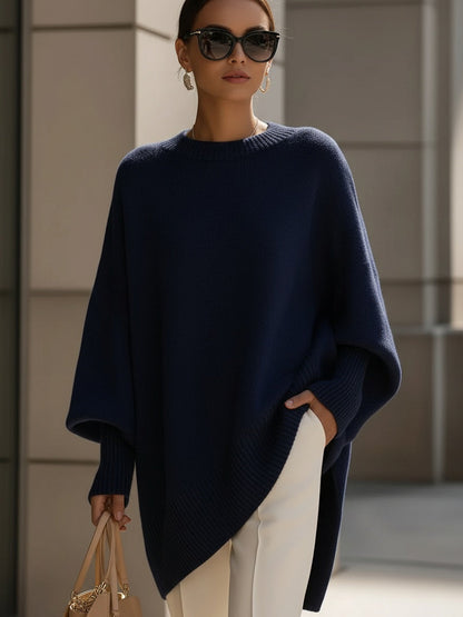 Ludovica | Pull Oversize avec Décolleté Large