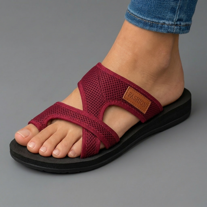 Nadette | Sandales de Deslizamiento à Comodidad Matelassée