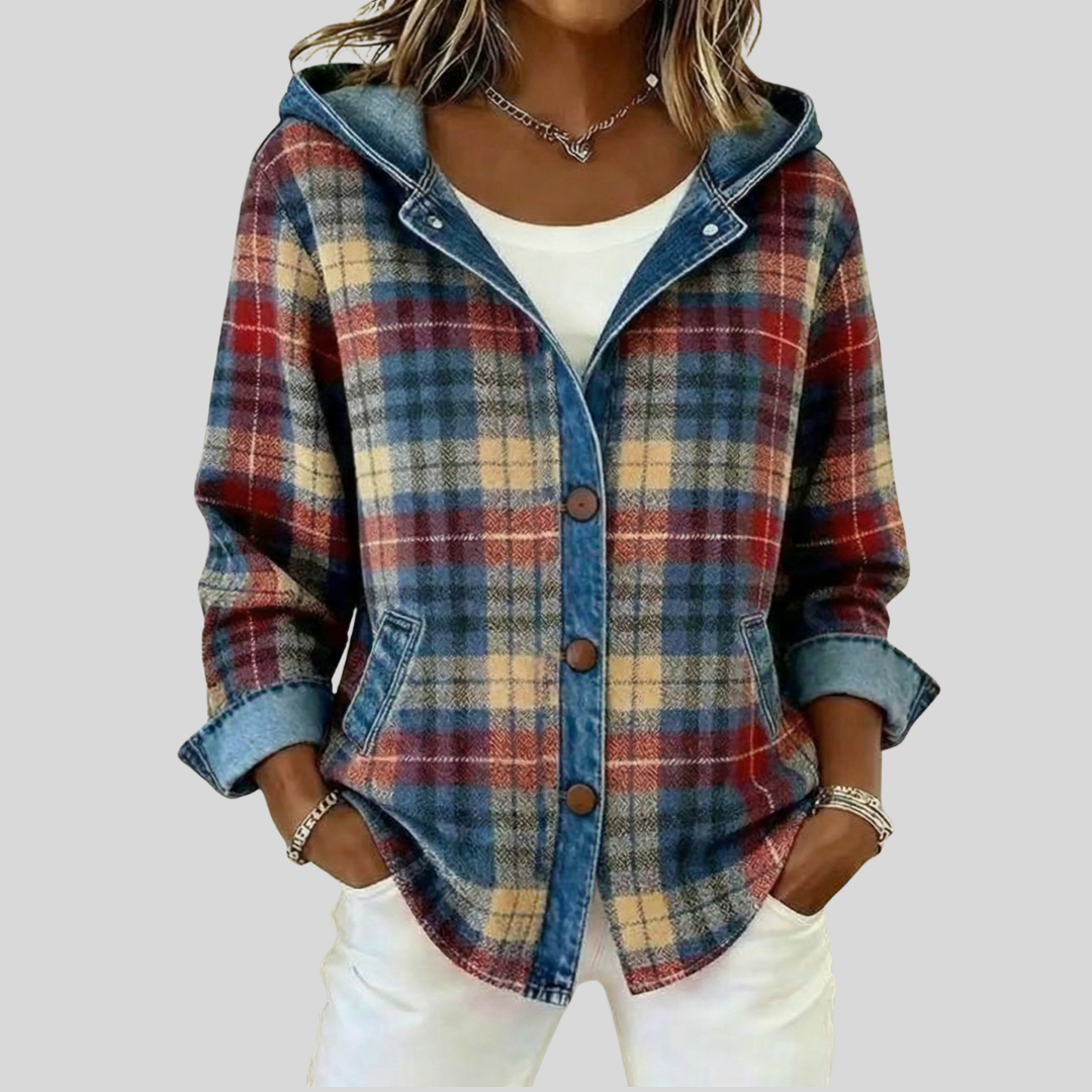 Jeltje | Chemise Overshirt Chaleureuse avec Capuche
