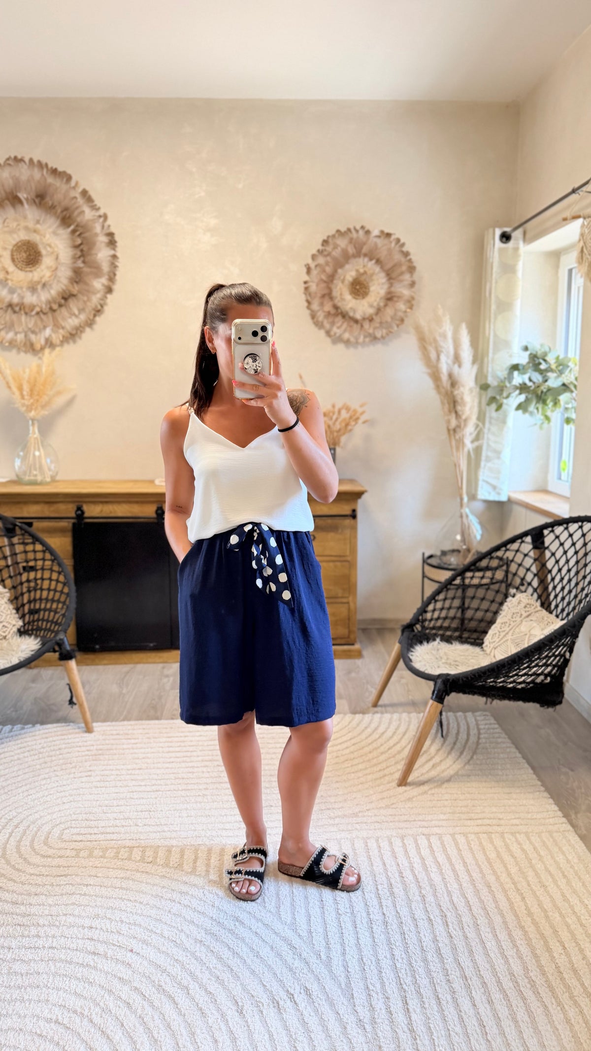Bermuda Maxandre Curvy Marine