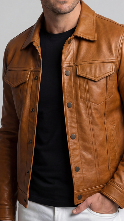 Torino | Veste de cuir