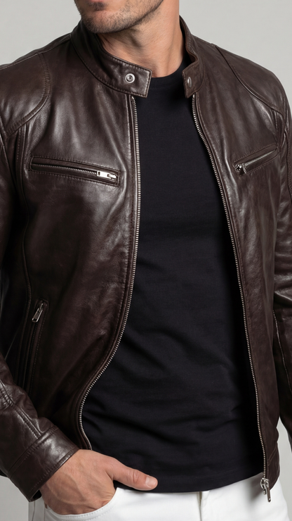 Marc | Veste de cuir
