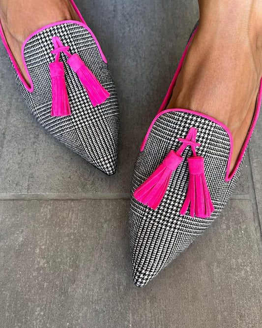 Marlène™ | Escarpins Élégants Couleur Vive