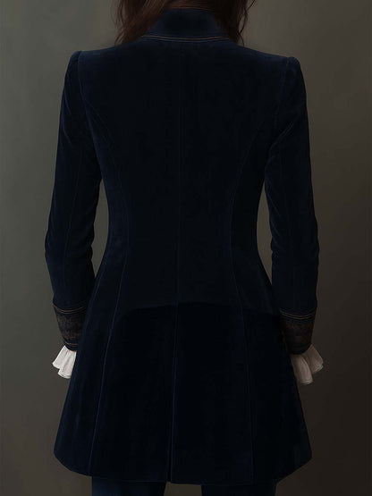 Gabrielle | Veste Longue Brodée