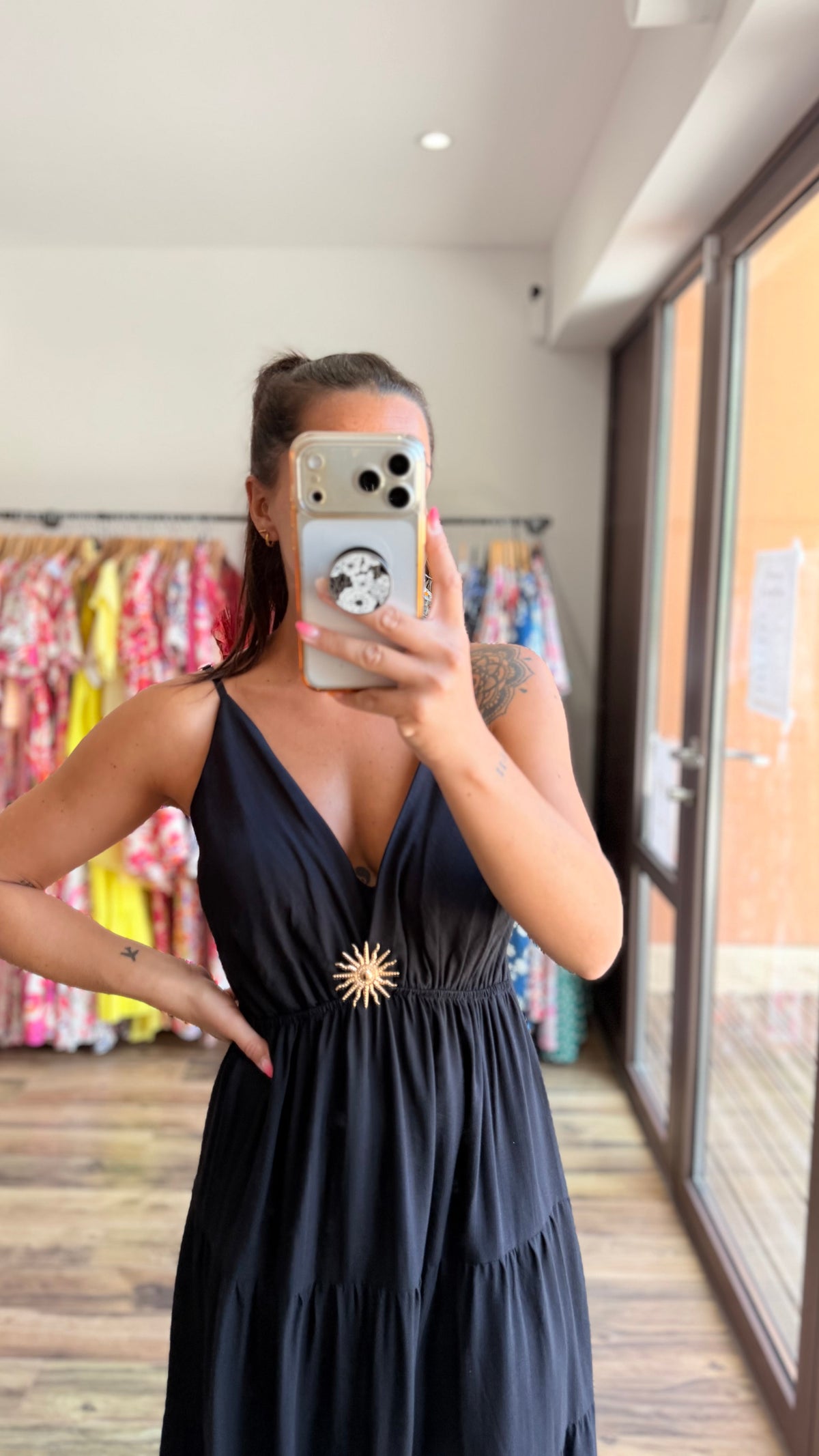 Vêtements longue Soleil noir Curvy