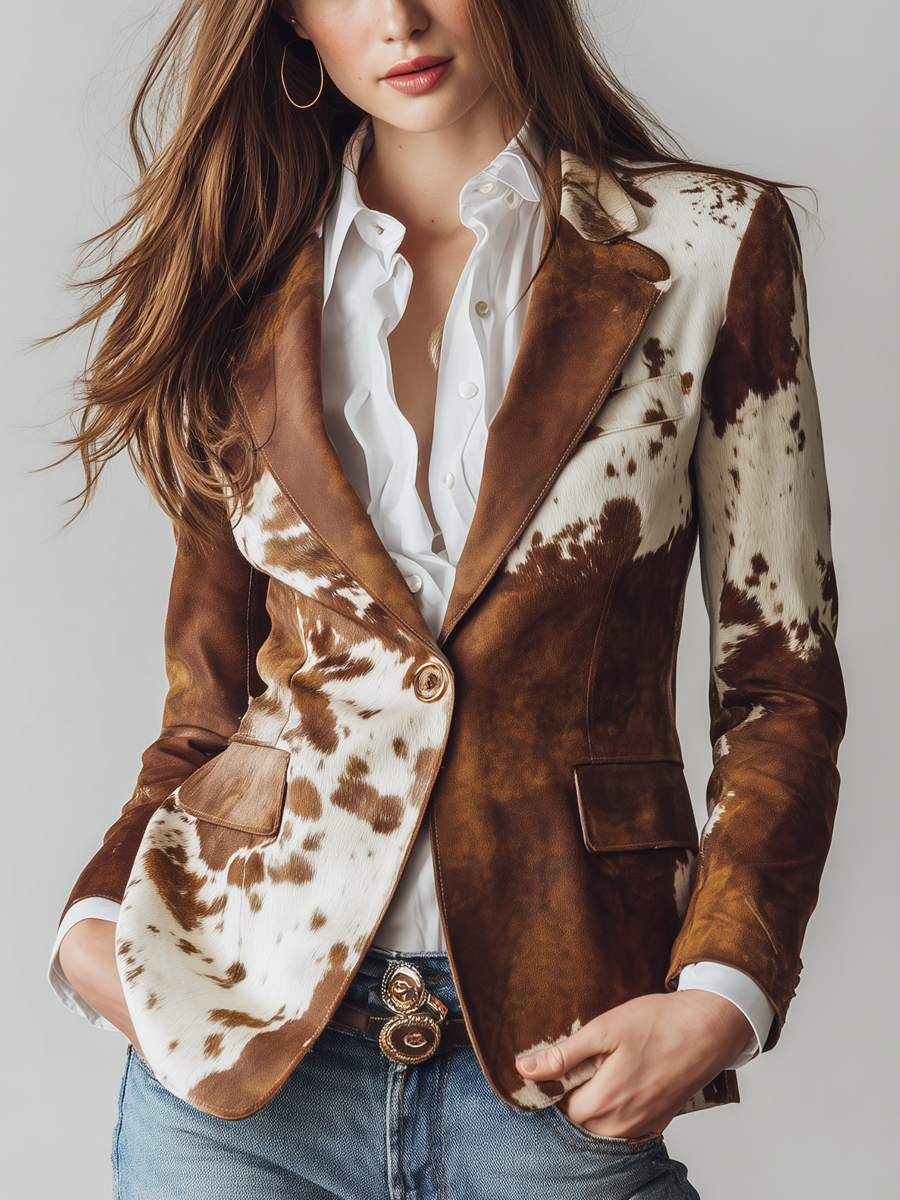 Chloé | Blazer à Imprimé Audacieux