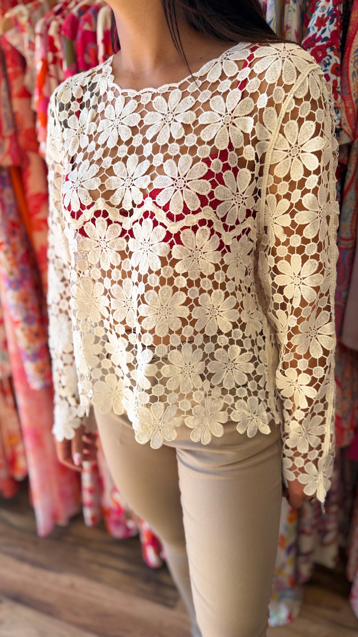 Top crochet Lovelys Curvy
