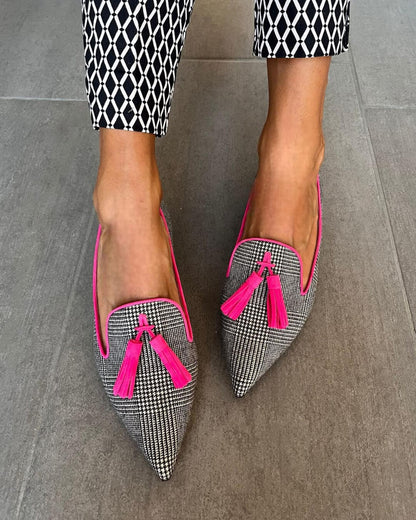 Marlène™ | Escarpins Élégants Couleur Vive
