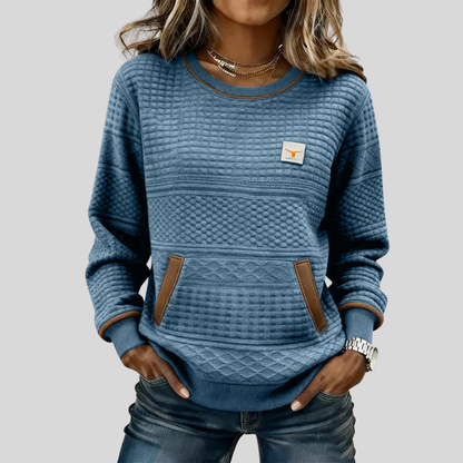 Roelie | Pull Colorblock Doux