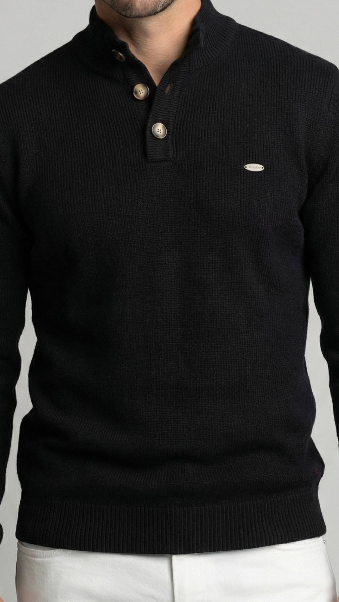Javier | Pull à boutons