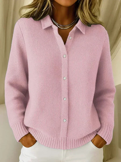 Rachele | Cardigan Texturé avec Boutons