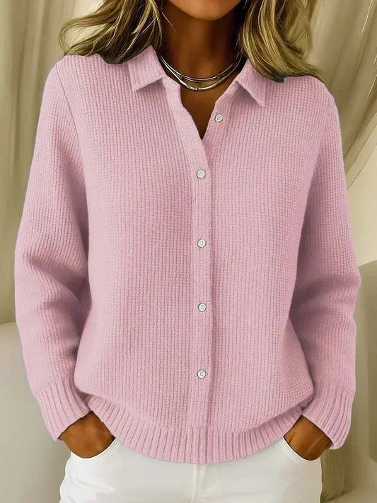 Rachele | Cardigan Texturé avec Boutons