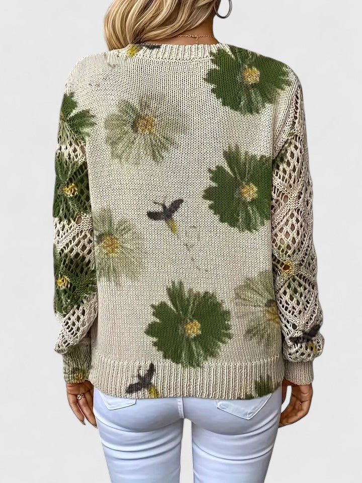 Rowan | Pull en Dentelle Florale