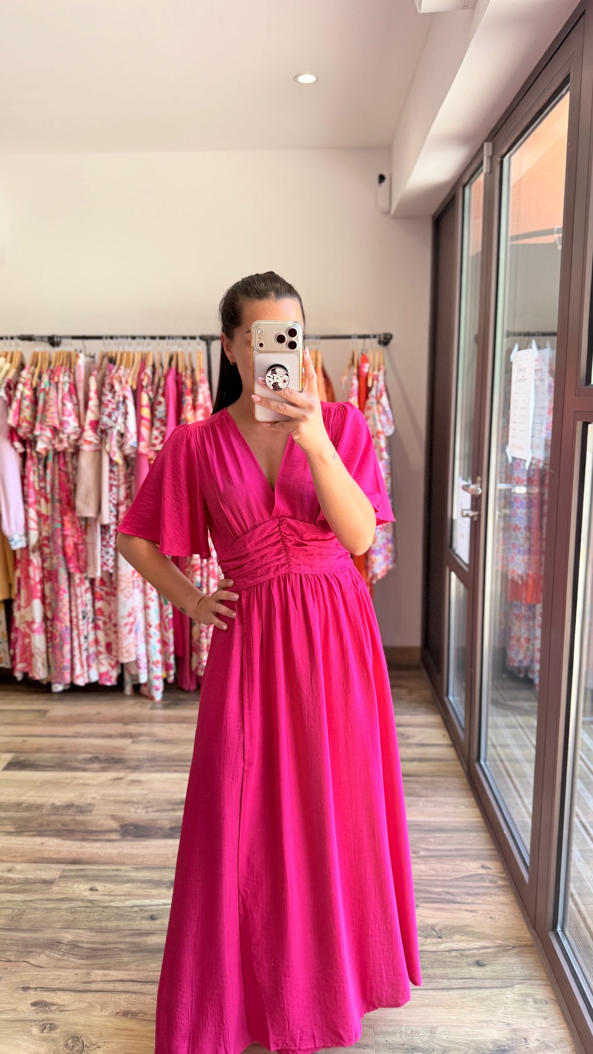 Vêtements longue Appo fuchsia Curvy