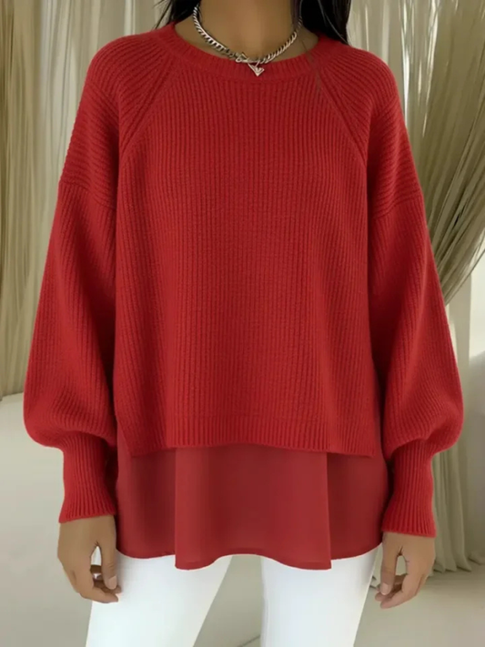 Clelia | Pull Effet Deux Pièces