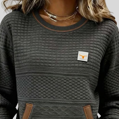 Roelie | Pull Colorblock Doux