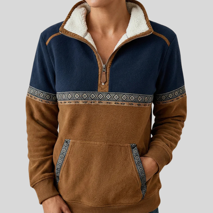 Neeltje | Pull à Col Montant Chaud