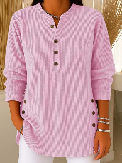 Nives | Tunique Henley avec Boutons