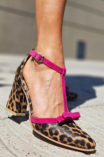 Leontina™ | Escarpins Imprimé Léopard