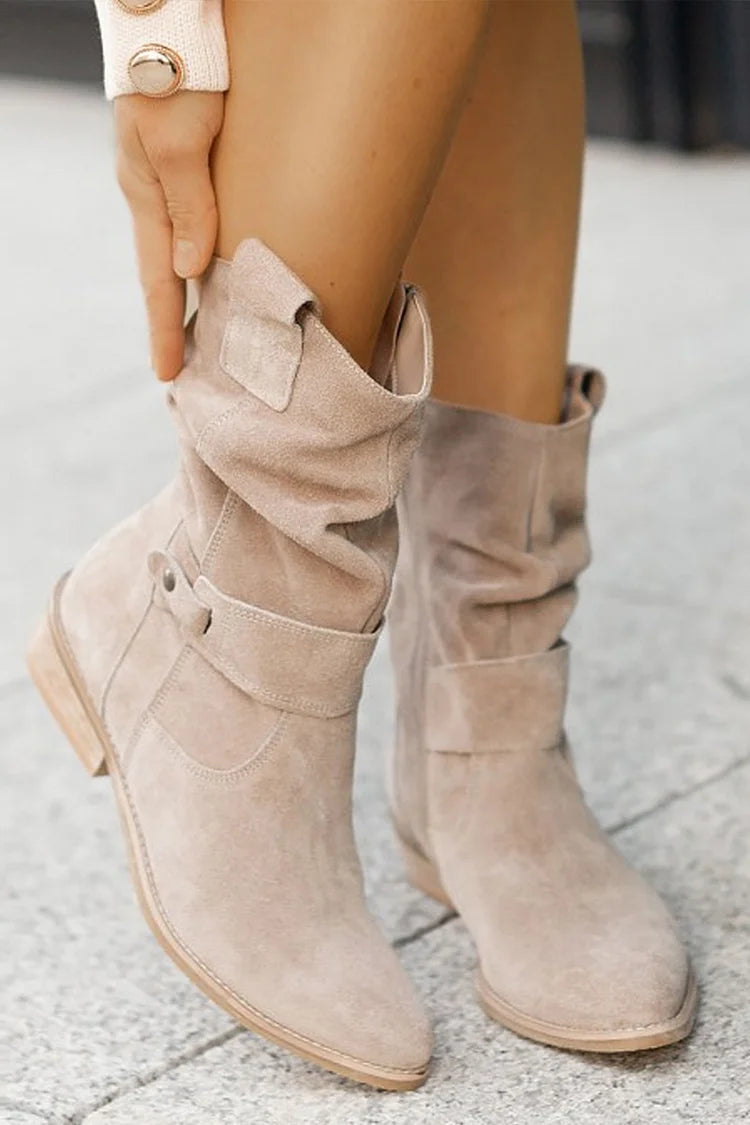 Clémence™ | Bottines Souples en Suède