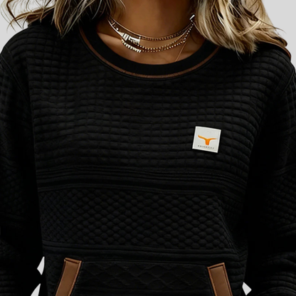 Roelie | Pull Colorblock Doux