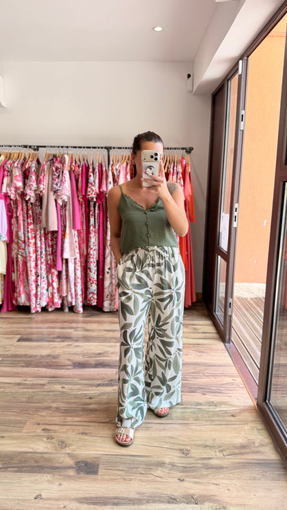 Top Hosa kaki Curvy