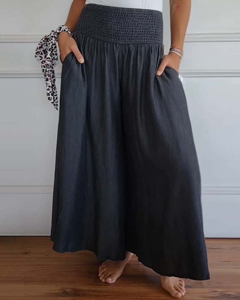MIRA - Pantalon à Taille Elástica