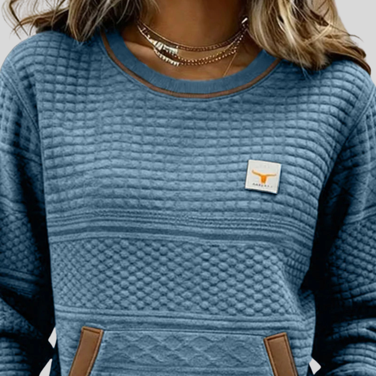 Roelie | Pull Colorblock Doux