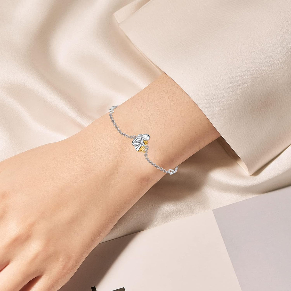 Bracelet porte-bonheur réglable – Simple et charmant