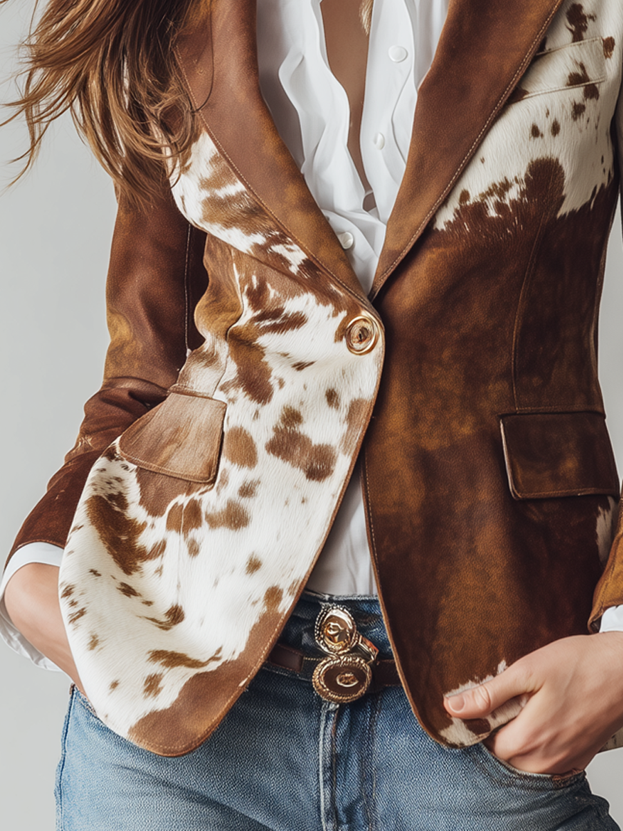 Chloé | Blazer à Imprimé Audacieux
