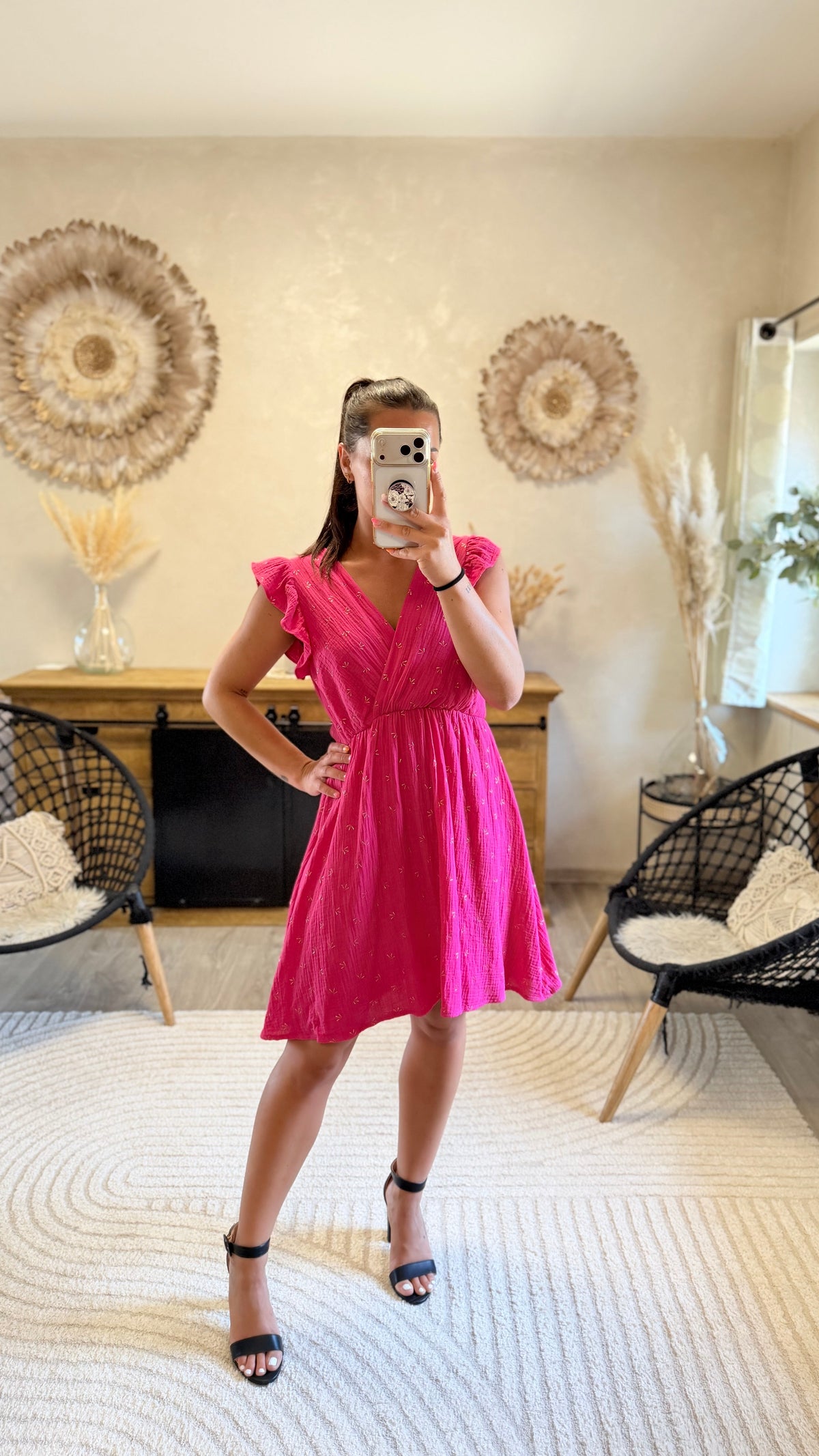 Vêtements Maya Fuchsia Curvy
