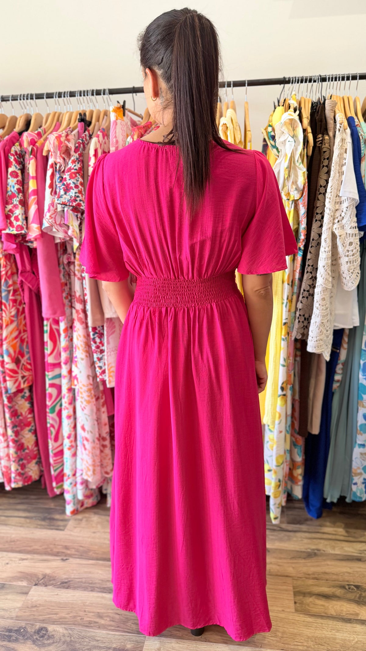 Vêtements longue Appo fuchsia Curvy