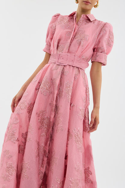 Aria | Robe Court à Manches Abullonadas