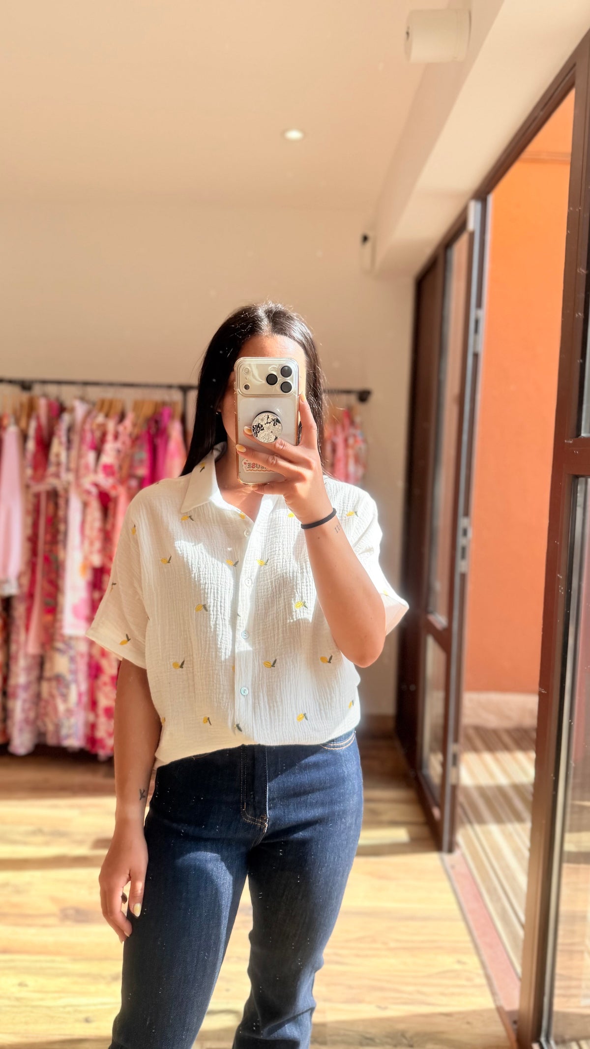 Chemise de mousseline limón 🍋 Curvy